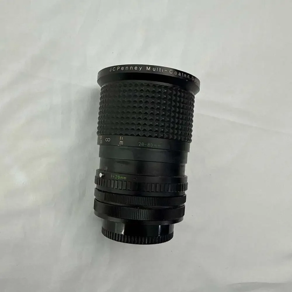 JCpenney MC F3.5-4.5 28-80mm Canon FD Mount Lens - SLR/Mirrorless Cameras